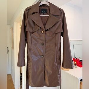 Sam Edelman Dark Brown Trench Coat